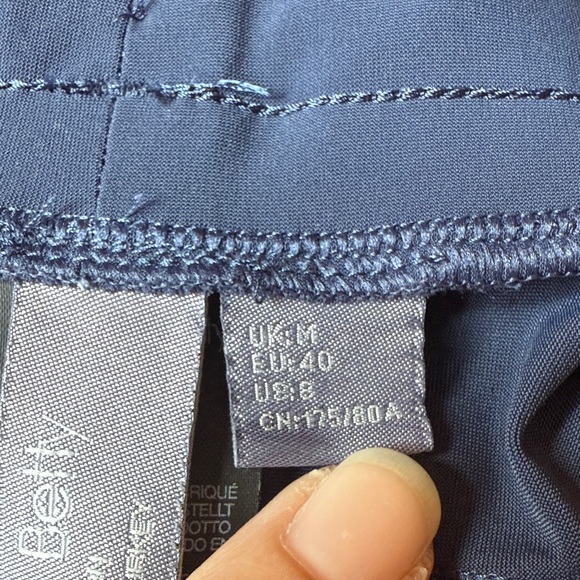 SWEATY BETTY Navy Blue Explorer 5.5” Shorts Size 8 - Picture 16 of 16